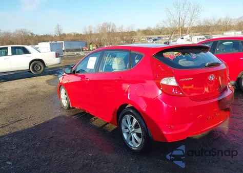 2012 Hyundai Accent Se from USA, damaged, VIN KMHCU5AEXCU035095